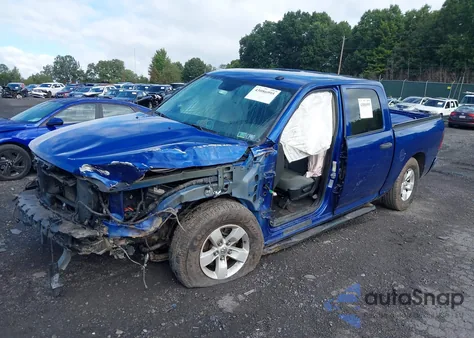 2017 Ram 1500 Express 4X4 5'7 Box z USA, uszkodzony, nr VIN 3C6RR7KT7HG769798